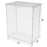 Ящик EKOSTAR с замком для пожертв та збору грошей 400x245x500. Об'єм 49 літрів, фото 3