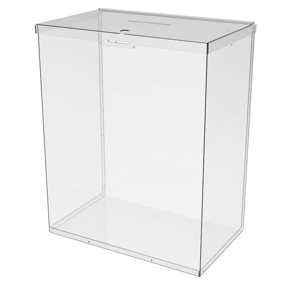 Ящик EKOSTAR с замком для пожертв та збору грошей 400x245x500. Об'єм 49 літрів, фото 1