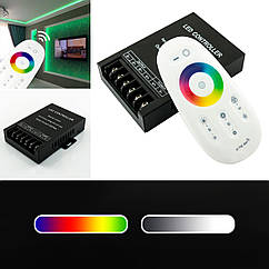 Контролер RGB OEM 30А-2.4G-Touch білий