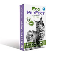 Eco PerFect протипаразитарні фіто-краплі від бліх, кліщів та комарів для котів та собак на вагу 0,5-3кг (4 шт)