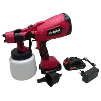 Фарбопульт акумуляторний, 21V, FERRUM FR-213