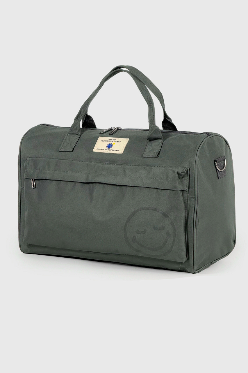 Дорожня сумка на ручку валізи Tourist 1008-M-GRN зелена, фото 1