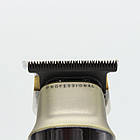 Машинка для стрижки з дисплеєм 5Вт + 3 насадки, від USB, VGR V-199 / Тример для стрижки / Тример чоловічий, фото 6