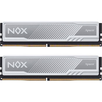 Оперативна пам'ять DDR4 2x16GB 3200MHz Apacer NOX White (AH4U32G32C28YMWAA-2)