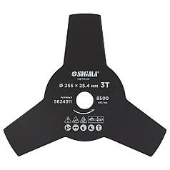 Ніж для тримера Ø255×25.4мм 3Т SIGMA (5624311)