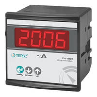 Електронний амперметр 100mA — 5.5A панельний щитовий 96х96 мм змінного струму