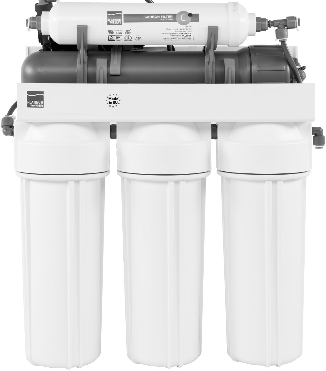 Фільтр зворотного осмосу з насосом Platinum Wasser RO5P