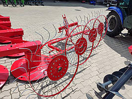 Граблі-ворошки на 4 кільця до трактора Польські