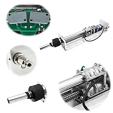 Підіймач-різака PL185-24V-T2С, вісь Z у складі для ЧПК верстата плазмового різання, модуль переміщення плазмотрона, фото 4