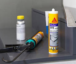 Еластичний багатоцільовий клей-герметик Sikaflex®–111 Stick & Seal, фото 4