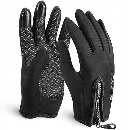 Рукавиці для бігу 4FIZJO 4FJ0438 Size S Black Poland, фото 1