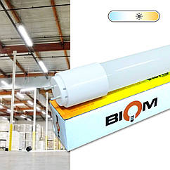 Світлодіодна лампа Biom T8-GL-600-9W NW 4200 K G13 скло матове