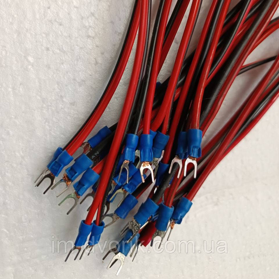 Провід з затискачами 2x2.5 мм (20 шт) – ідеальне рішення для LED та електромонтажу