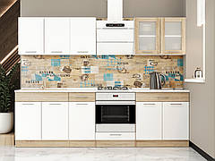 Кухня ЕКО НОВА комплект №4 2,6 м Без стільниці