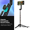 Штатив (Трипод) Spigen S571W Bluetooth Selfie Stick Tripod with MagSafe (62 см), Black (AMP07656), фото 11