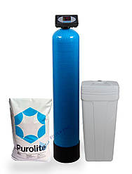 Фільтр-пом’якшувач води 1054 RX – для видалення солей жорсткості, іонообмінна смола Purolite