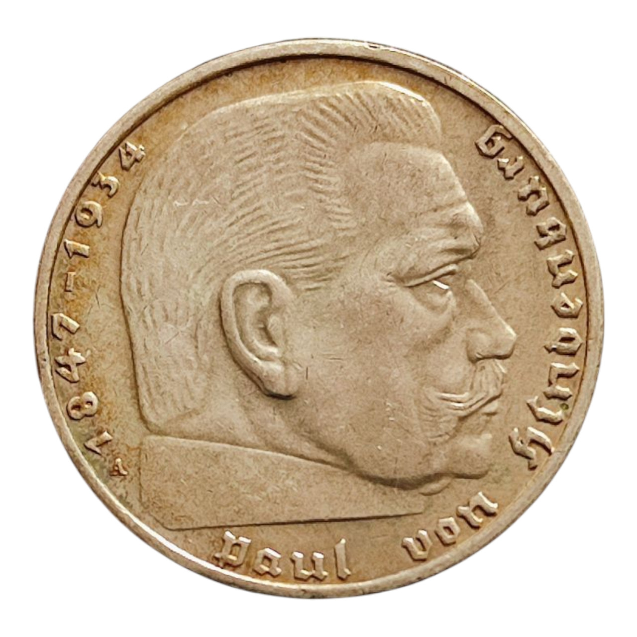 Німеччина - Третій рейх 2 рейхсмарки, 1939 Мітка монетного двору "А" - Берлін, фото 1