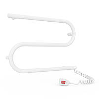 Електрична рушникосушарка Laris Зебра Змійовик 25 ЧФ2 500 х 330 Е (підкл. справа)