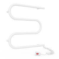 Електрична рушникосушарка Laris Зебра Змійовик 25 ЧФ3 500 х 500 Е (підкл. справа)