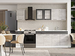 Кухня ЕКО НОВА комплект №6 2,5 м /2,6 м Без стільниці