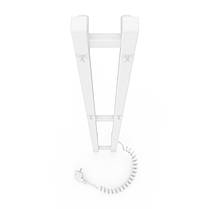 Електрична рушникосушарка Laris Зебра Дует ЧФ3 80 х 1200 Е (підкл. справа) R3, фото 4