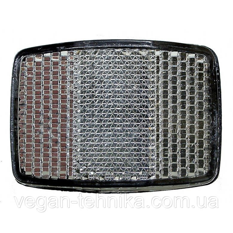 Прямокутний передній відбивач на велосипед M-Wave Reflector F 58x42