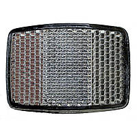 Прямокутний передній відбивач на велосипед M-Wave Reflector F 58x42