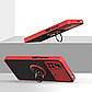 Протиударний чохол бампер GKK LikGus Magnetic Ring з підставкою для Xiaomi Poco X4 Pro 5G Red, фото 2