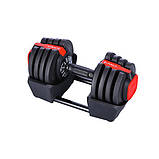 Гантелі 3в1 20 кг HMS SGR18 PRO SET, фото 5