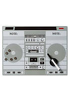 Магнітна маркерна дошка для написів скляна UNITED OFFICE 30 х 40 см табличка/картина для записів