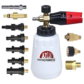 Професійний пінник з перехідником під будь-яку мийку Profinstrument Q1 (1л)