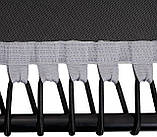 Батут для фітнесу Zipro Fitness з поручнем 4,5 фути 130 см чорний, фото 5