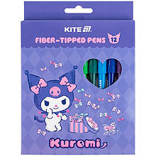 Фломастери 12кол. Kite HK25-447-2 Kuromi