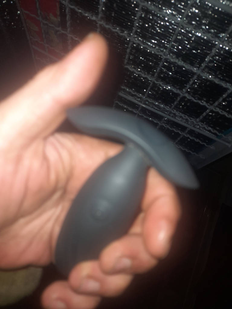 Анальная пробка с вибрацией, вибро пробка смарт, плаг, втулка, силиконовая пробка Delux Wonder 4 - фото покупателей 1