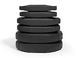 Штанга Body Pump Black Zipro з комплектом обтяжень 20 кг, фото 4