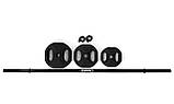 Штанга Body Pump Black Zipro з комплектом обтяжень 20 кг, фото 8