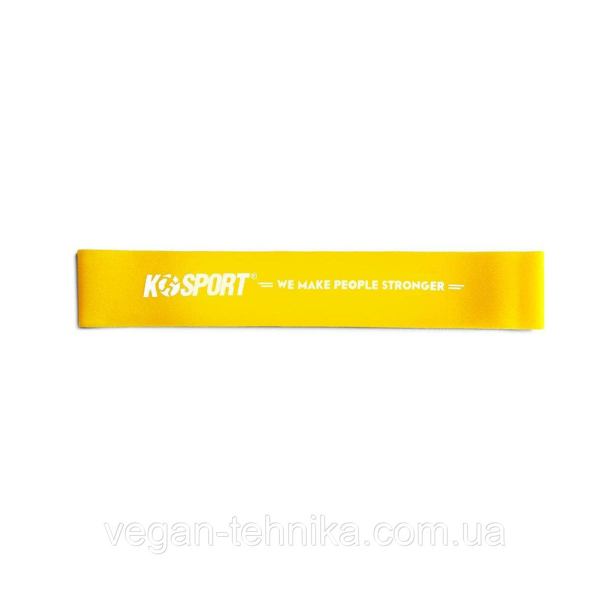 Стрічка для вправ K-Sport Power Band Mini жовта