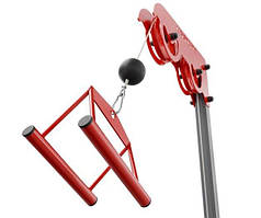 Трикутна ручка-хват для тяги K-SPORT U007 - аксесуар для тренувань спини, рук і преса