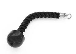 Одинарний канат для тяги на трицепс 70 см K-Sport UW10 – нейлонова рукоятка для блочного тренажера