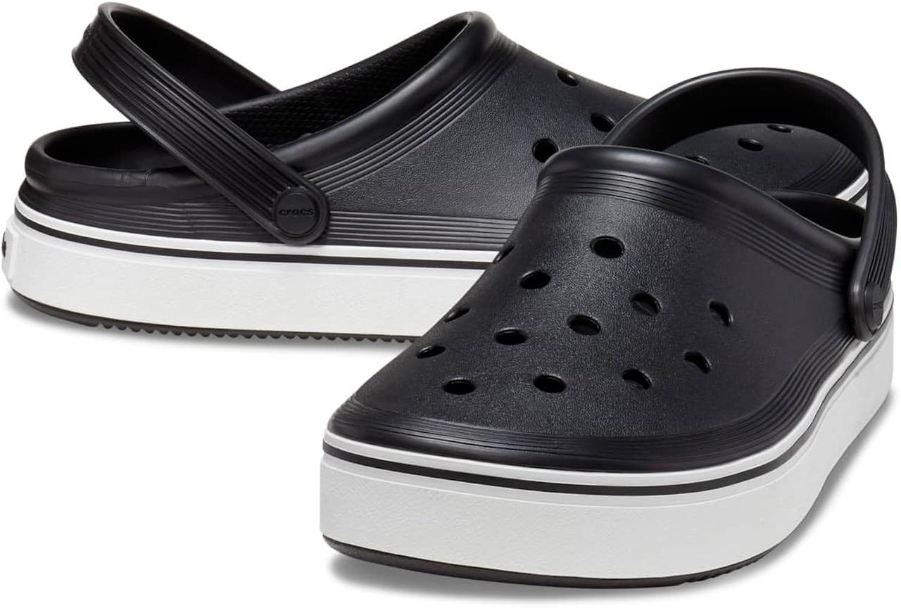 Crocs Off Court clog сабо чоловічі крокс, клоги крокс білі М10 / 43-44.