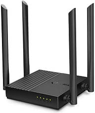 Маршрутизатор TP-Link Archer C64 WiFi5/AC1200/ 1 Гбіт/с дводіапазонний Wi-Fi роутер Чорний, фото 4