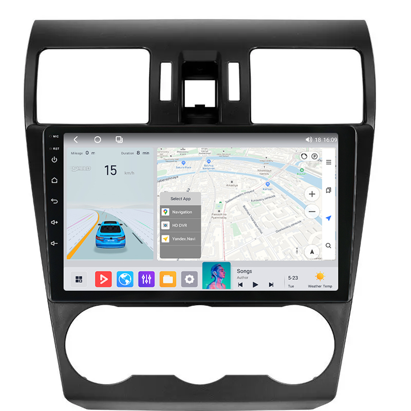 Штатна магнітола Mekede MN Subaru Forester 4 (2012 - 2015) IPS, фото 1