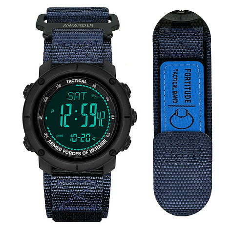 Awarder 036 Nylon Black-Blue, фото 1