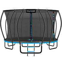 Батут THUNDER INSIDE ULTRA 16FT (490 см) із внутрішньою захисною сіткою - садовий батут для дітей та дорослих