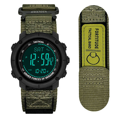 Awarder 036 Nylon Black-Army Green, фото 1
