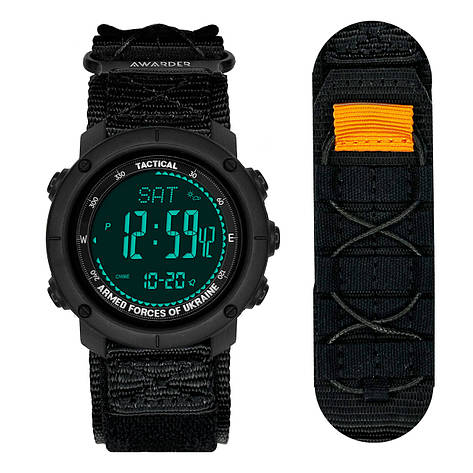 Awarder 036 Nylon Tactic All Black, фото 1