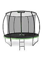 Батут OUTTEC Pumpkin з внутрішньою сіткою 10 футів 312 см чорно-зелений