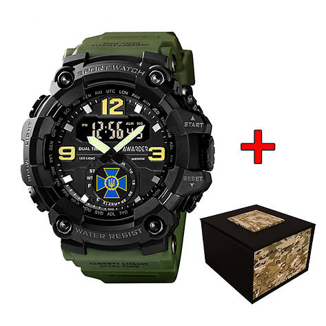 Awarder 004 СБУ Army Green-Black, фото 1