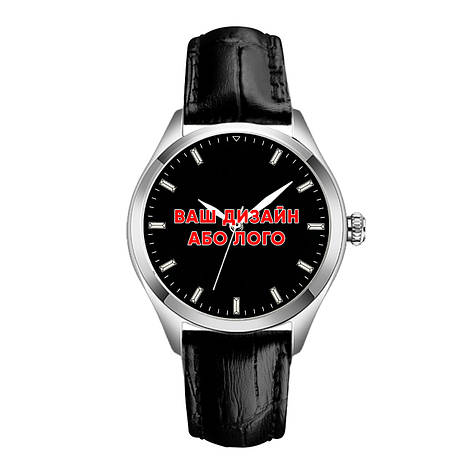 Awarder 035 Ваше лого Silver-Black Leather, фото 1