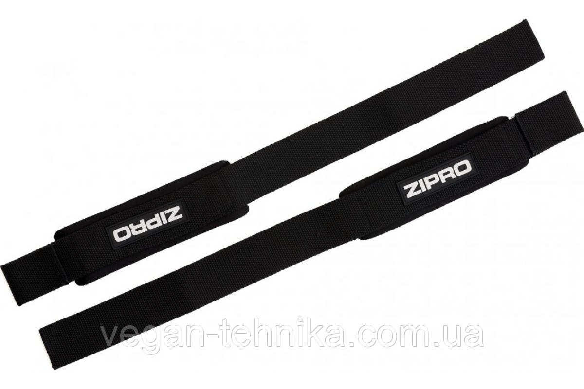 Стрічки для силових вправ Zipro Pasy 2 шт. чорний, фото 1